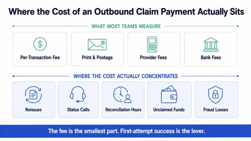 What an Outbound Claim Payment Actually Costs: A Financial Leader’s Guide